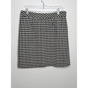 Chadwicks Herringbone Sz 6 Wool Blend Mini Skirt Academia Clueless Preppy Office
